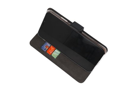 Booktype Telefoonhoesjes - Bookcase Hoesje - Wallet Case -  Geschikt voor Samsung Galaxy Note 10 Plus - Zwart