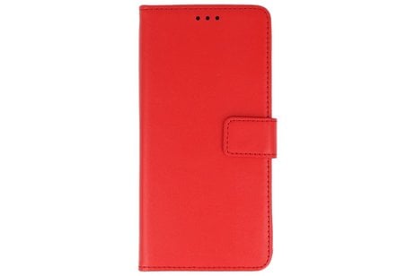 BAOHU Booktype Telefoonhoesjes - Bookcase Hoesje - Wallet Case -  Geschikt voor Samsung Galaxy Note 10 Plus - Rood