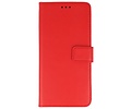 Booktype Telefoonhoesjes - Bookcase Hoesje - Wallet Case -  Geschikt voor Nokia 6.2 - Rood