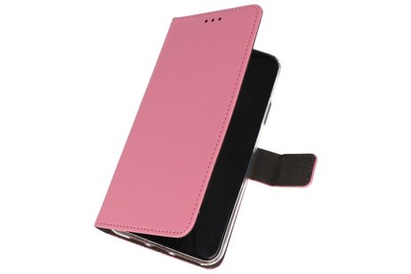 Booktype Telefoonhoesjes - Bookcase Hoesje - Wallet Case -  Geschikt voor Nokia 6.2 - Roze