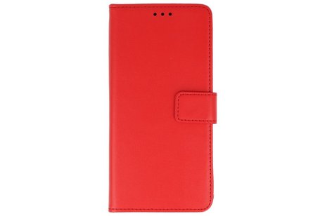 BAOHU Booktype Telefoonhoesjes - Bookcase Hoesje - Wallet Case -  Geschikt voor Nokia 7.2 - Rood