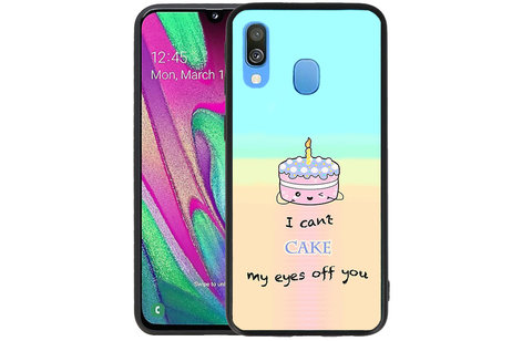 Cute Cake TPU Hoesje - Backcover Geschikt voor Samsung Galaxy A40