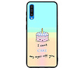Cute Cake TPU Hoesje - Backcover Geschikt voor Samsung Galaxy A50