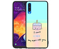 Cute Cake TPU Hoesje - Backcover Geschikt voor Samsung Galaxy A50
