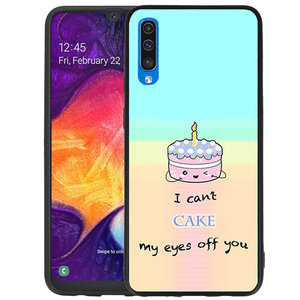 Cute Cake TPU Hoesje - Backcover Geschikt voor Samsung Galaxy A50