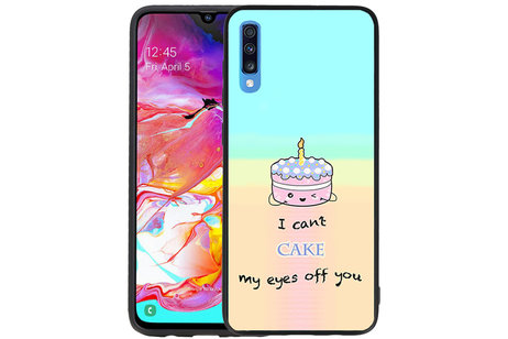 Cute Cake TPU Hoesje - Backcover Geschikt voor Samsung Galaxy A70