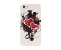 Harten TPU Case Cover Hoesje - Geschikt voor Apple iPhone 5/5s/SE