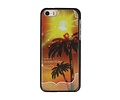 Summertime Hard Case Cover Hoesje - Geschikt voor Apple iPhone 5C