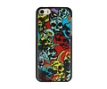Skull Hard Case Cover Hoesje - Geschikt voor Apple iPhone 5C