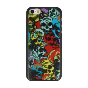 Skull Hard Case Cover Hoesje - Geschikt voor Apple iPhone 5C