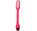 USB LED Lamp Flexibel Roze