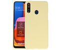 BackCover Hoesje Color Telefoonhoesje voor Samsung Galaxy A20s - Geel