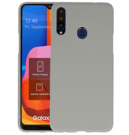 BAOHU BackCover Hoesje Color Telefoonhoesje Samsung Galaxy A20s - Grijs