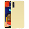 BAOHU BackCover Hoesje Color Telefoonhoesje Samsung Galaxy A50s - Geel