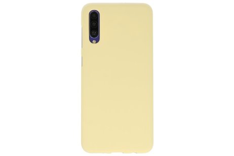 BackCover Hoesje Color Telefoonhoesje voor Samsung Galaxy A50s - Geel