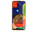 BAOHU Hoesje Geschikt voor de Samsung Galaxy A50s - Backcover Color Telefoonhoesje - Geel