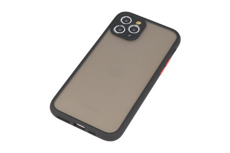 BAOHU Hoesje Geschikt voor de iPhone 11 Pro - Hard Case Backcover Telefoonhoesje - Zwart