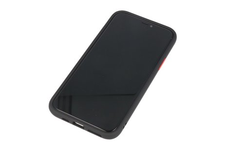 BAOHU Hoesje Geschikt voor de iPhone 11 Pro - Hard Case Backcover Telefoonhoesje - Zwart