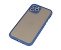 BAOHU Hoesje Geschikt voor de iPhone 11 Pro - Hard Case Backcover Telefoonhoesje - Blauw