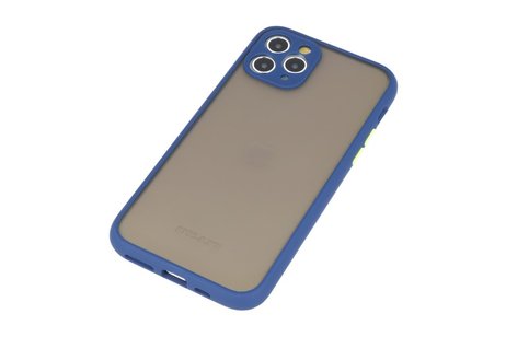 BAOHU Hoesje Geschikt voor de iPhone 11 Pro - Hard Case Backcover Telefoonhoesje - Blauw