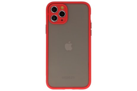 iPhone 11 Pro Hoesje Hard Case Backcover Telefoonhoesje Rood