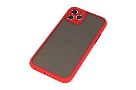 BAOHU Hoesje Geschikt voor de iPhone 11 Pro - Hard Case Backcover Telefoonhoesje - Rood