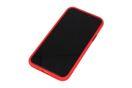 BAOHU Hoesje Geschikt voor de iPhone 11 Pro - Hard Case Backcover Telefoonhoesje - Rood