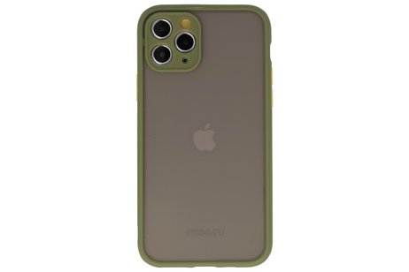 iPhone 11 Pro Hoesje Hard Case Backcover Telefoonhoesje Groen