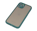 iPhone 11 Pro Hoesje Hard Case Backcover Telefoonhoesje Donker Groen