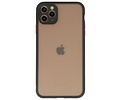 BAOHU Hoesje Geschikt voor de iPhone 11 Pro Max - Hard Case Backcover Telefoonhoesje - Zwart
