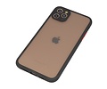 BAOHU Hoesje Geschikt voor de iPhone 11 Pro Max - Hard Case Backcover Telefoonhoesje - Zwart