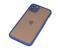 BAOHU Hoesje Geschikt voor de iPhone 11 Pro Max - Hard Case Backcover Telefoonhoesje - Blauw