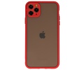 BAOHU Hoesje Geschikt voor de iPhone 11 Pro Max - Hard Case Backcover Telefoonhoesje - Rood