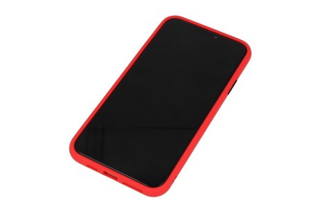 iPhone 11 Pro Max Hoesje Hard Case Backcover Telefoonhoesje Rood