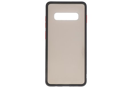 Samsung Galaxy S10 Plus Hoesje Hard Case Backcover Telefoonhoesje Zwart