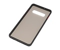 BAOHU Hoesje Geschikt voor de Samsung Galaxy S10 Plus - Hard Case Backcover Telefoonhoesje - Zwart