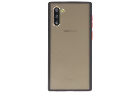BAOHU Hoesje Geschikt voor de Samsung Galaxy Note 10 - Hard Case Backcover Telefoonhoesje - Zwart