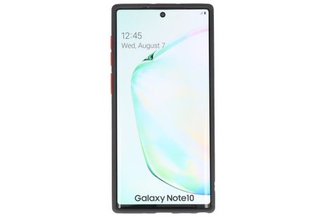 BAOHU Hoesje Geschikt voor de Samsung Galaxy Note 10 - Hard Case Backcover Telefoonhoesje - Zwart
