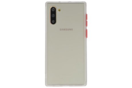 BAOHU Hoesje Geschikt voor de Samsung Galaxy Note 10 - Hard Case Backcover Telefoonhoesje - Transparant
