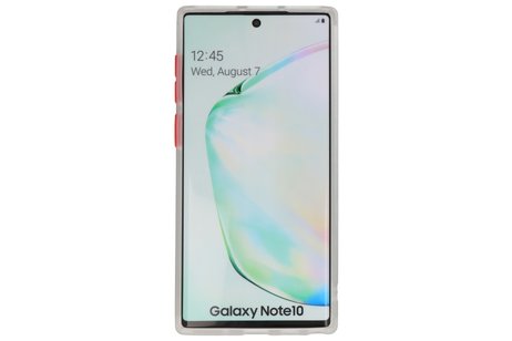 Samsung Galaxy Note 10 Hoesje Hard Case Backcover Telefoonhoesje Transparant