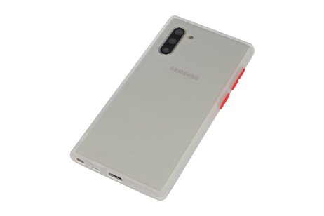Samsung Galaxy Note 10 Hoesje Hard Case Backcover Telefoonhoesje Transparant
