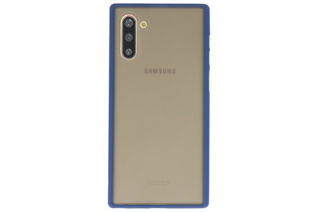 Samsung Galaxy Note 10 Hoesje Hard Case Backcover Telefoonhoesje Blauw