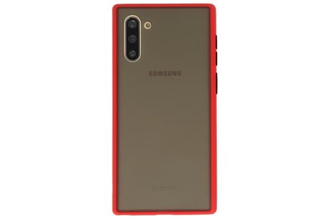 Samsung Galaxy Note 10 Hoesje Hard Case Backcover Telefoonhoesje Rood