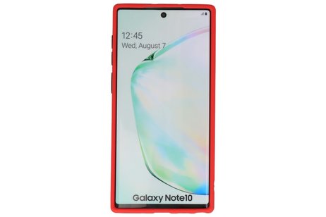 Samsung Galaxy Note 10 Hoesje Hard Case Backcover Telefoonhoesje Rood