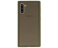 Samsung Galaxy Note 10 Hoesje Hard Case Backcover Telefoonhoesje Groen