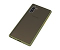 BAOHU Hoesje Geschikt voor de Samsung Galaxy Note 10 - Hard Case Backcover Telefoonhoesje - Groen