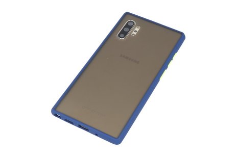 Samsung Galaxy Note 10 Plus Hoesje Hard Case Backcover Telefoonhoesje Blauw