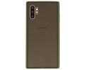Samsung Galaxy Note 10 Plus Hoesje Hard Case Backcover Telefoonhoesje Groen