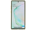 Samsung Galaxy Note 10 Plus Hoesje Hard Case Backcover Telefoonhoesje Groen