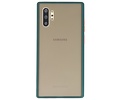 Samsung Galaxy Note 10 Plus Hoesje Hard Case Backcover Telefoonhoesje Donker Groen